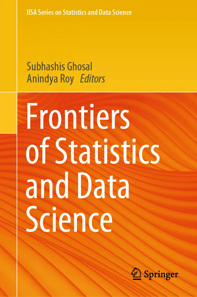 Cover of the book Frontiers of Statistics and Data Science